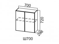 Шкаф навесной 700 Ш700 Вектор 700х720х296